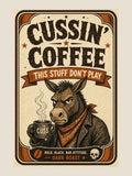 Cussin' Coffee — Bold. Black. Bad Attitude.